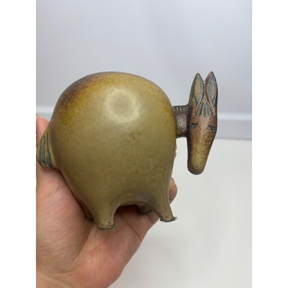 LISA LARSON stoneware figure "Donkey" from the Stora Zoo series Gustavsberg - Picture 2 of 12